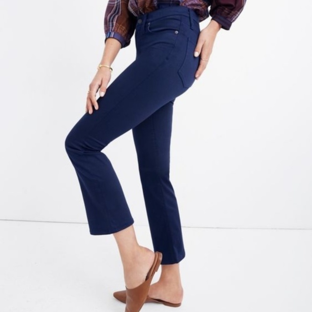 Madewell Cali Demi-Boot Sateen Jeans
